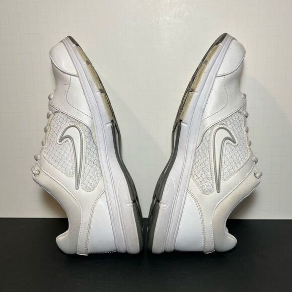 Womens Vintage NIKE Steady VIII White Leather Running Shoes / 6.5 - Picture 6 of 9